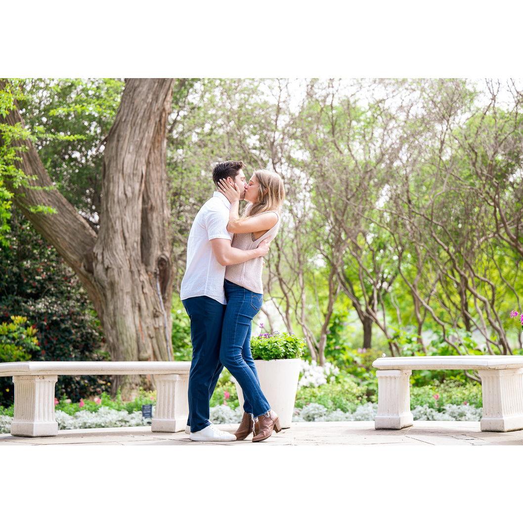 Our engagement at the Dallas Arboretum!