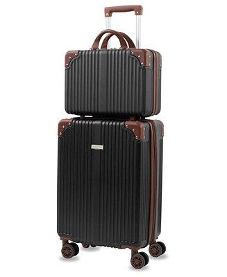 Puíche Trésor Carry-on Vanity Trunk Luggage, Set of 2