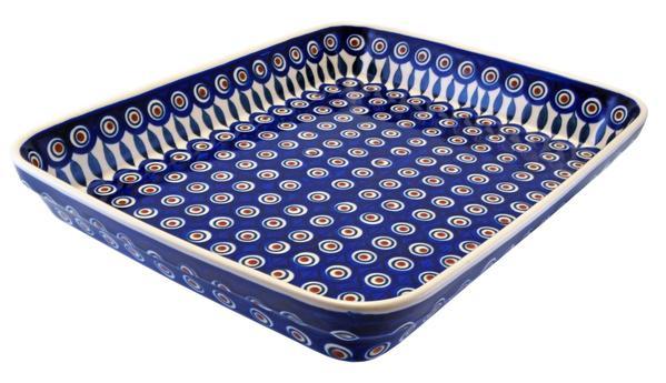 10"x13" Rectangular Baker (Peacock)