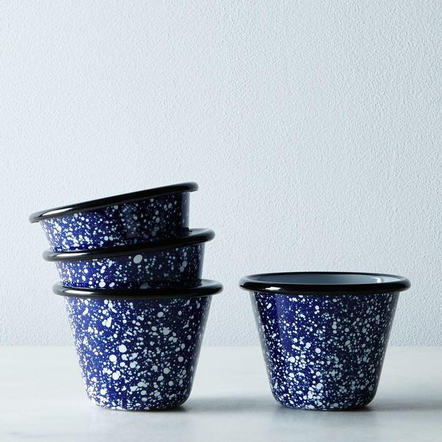 Porcelain Enamelware Stacking Cups
