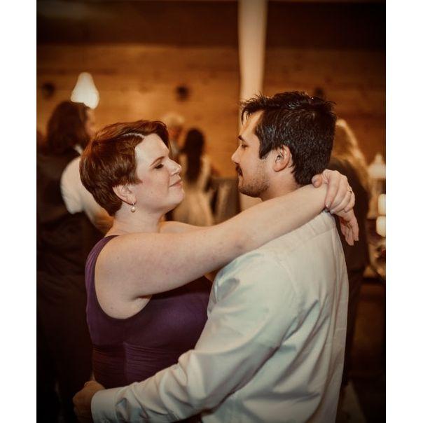 At Shelby and John's Wedding