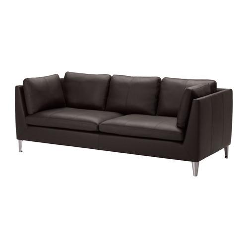 STOCKHOLM Sofa, Seglora dark brown