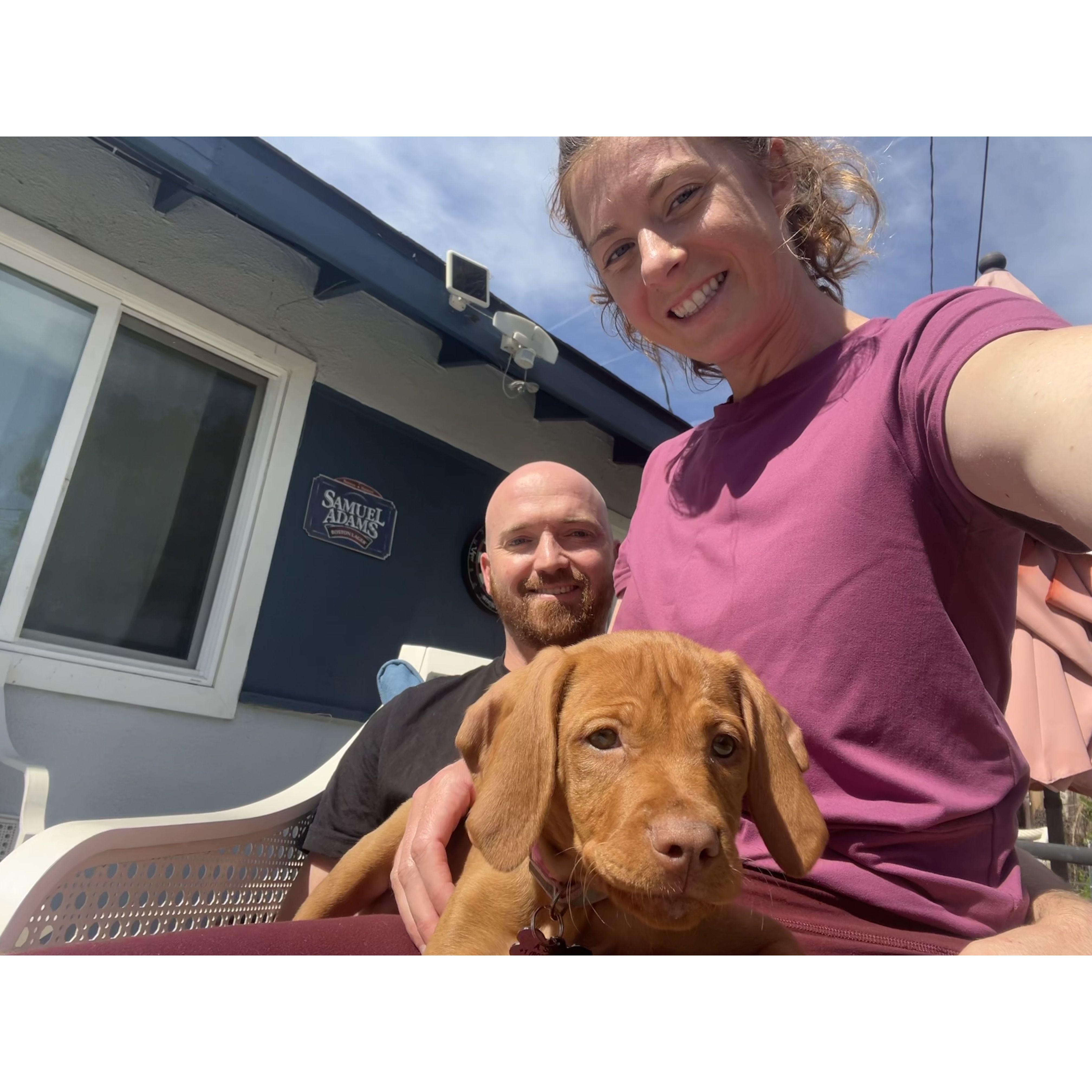 Our first family selfie!