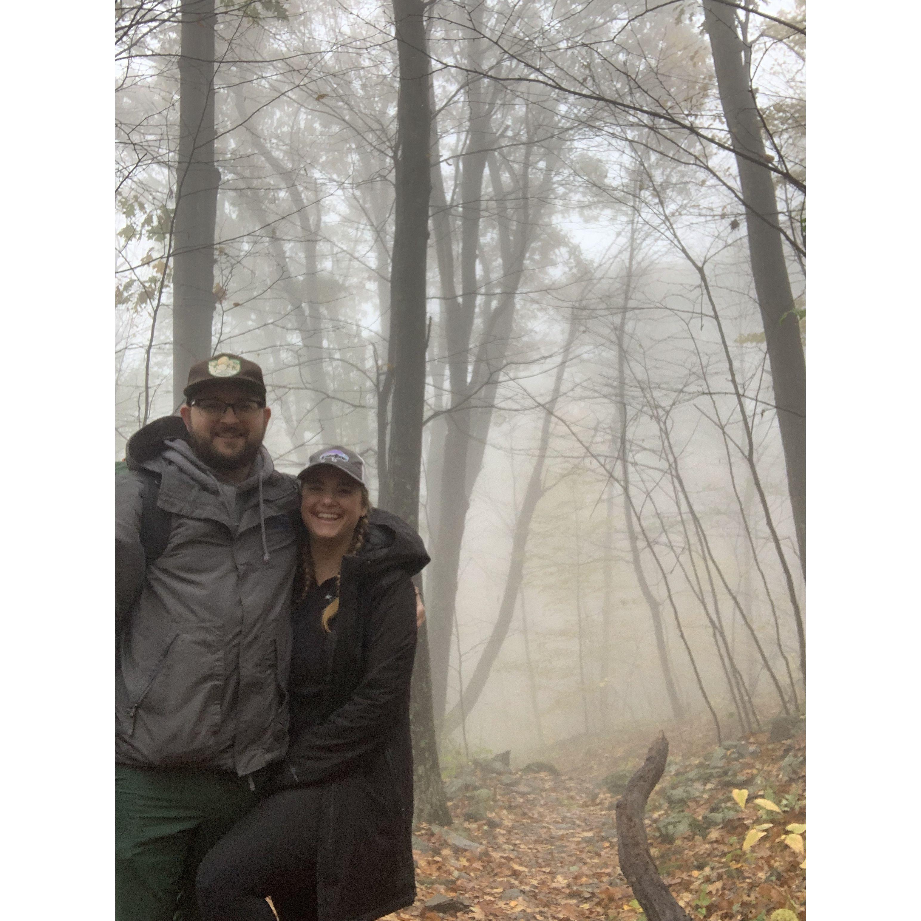 Hiking in Shenandoah