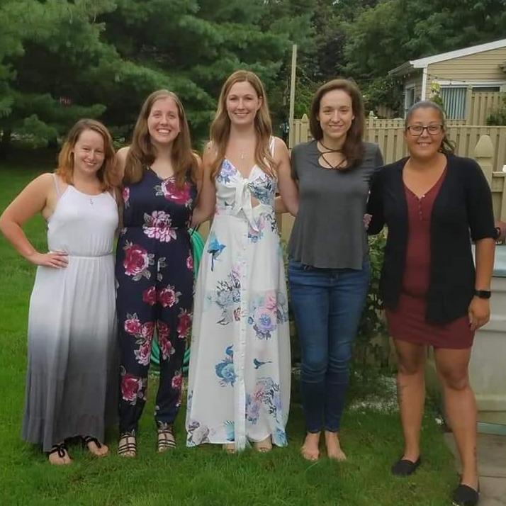 Courtney, Brooke, Kayla, Brittany and Nyleen