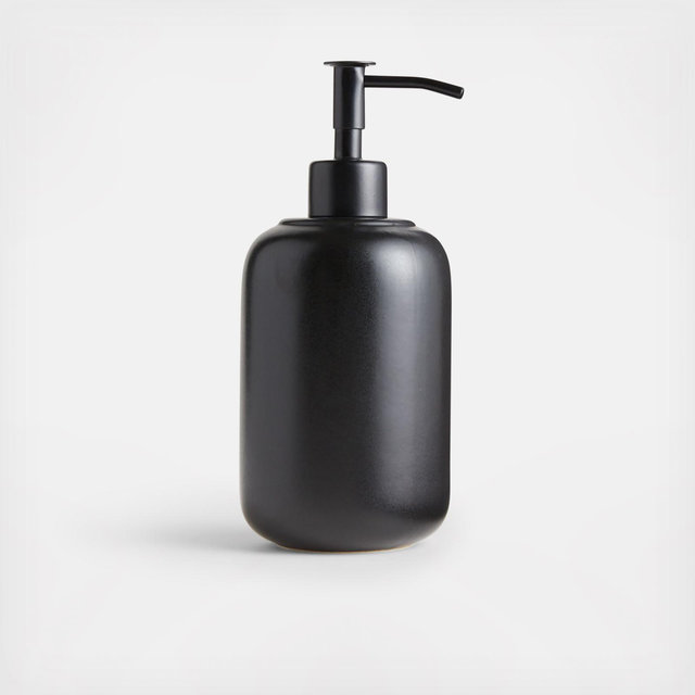 Crate and Barrel, Chet Ceramic Soap Dispenser