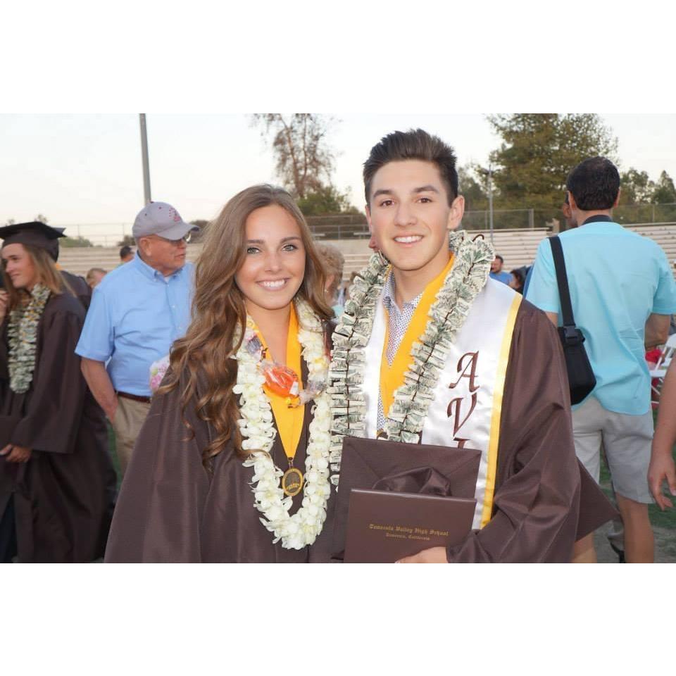 High school graduation, 2014.