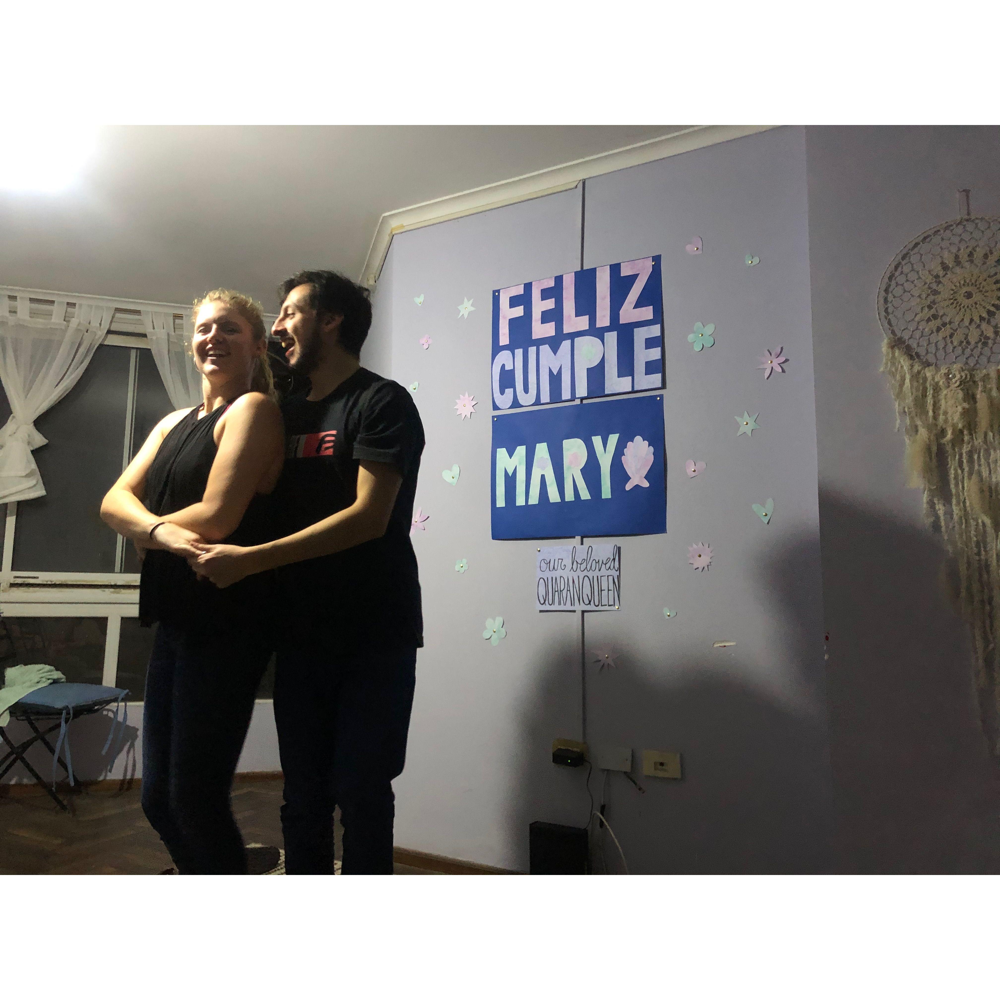 Mary's Pandemic Birthday