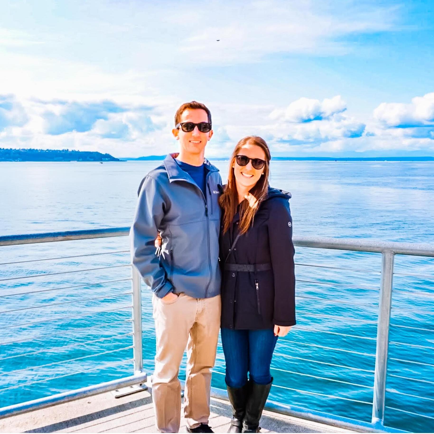 A beautiful sunny day in Seattle, Washington