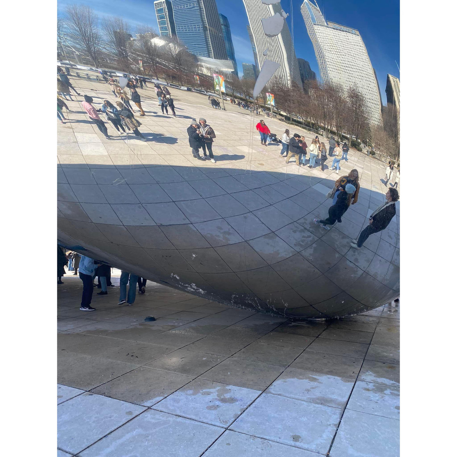 Spot us at the Bean in Chicago!