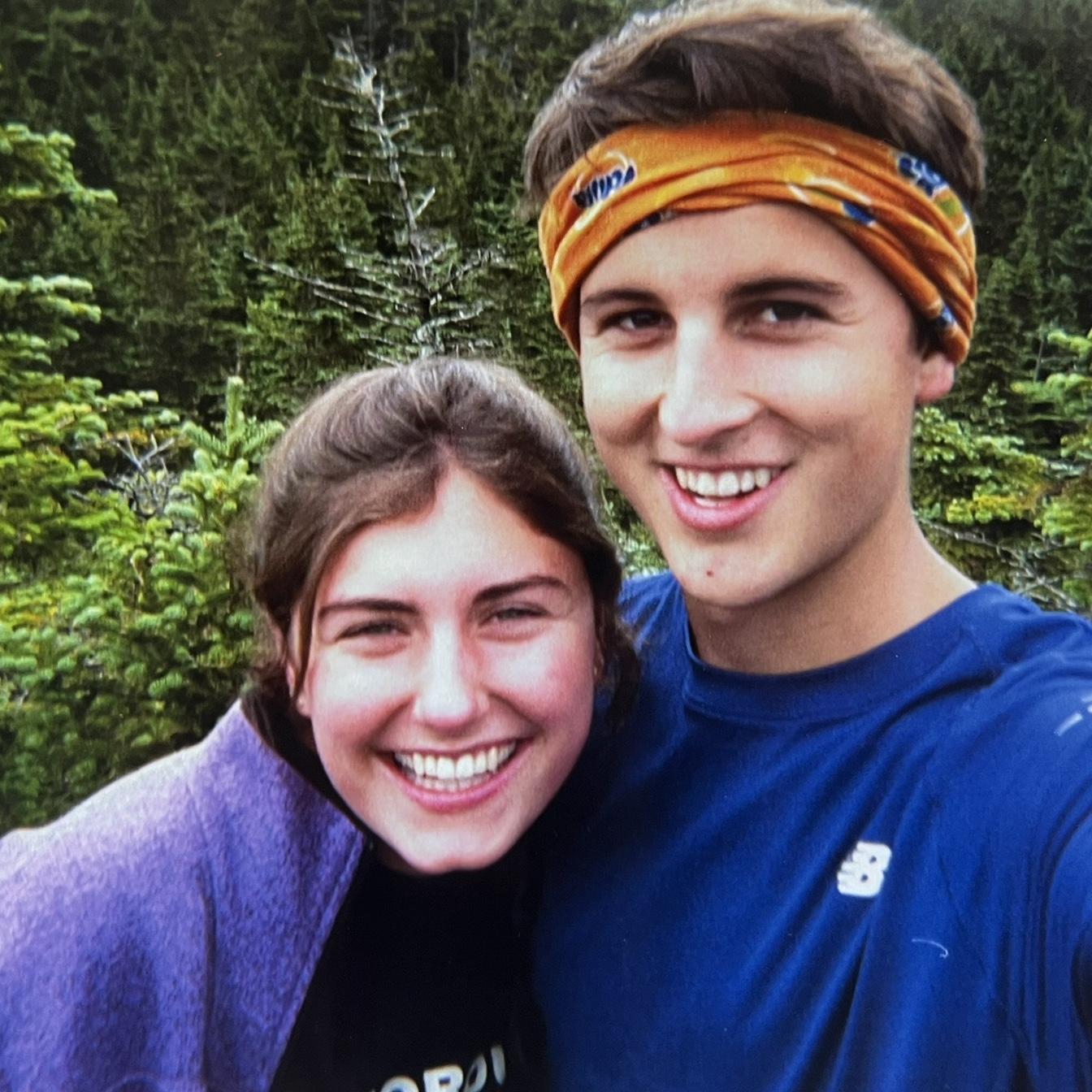 Julia & Sebastian met on the first day of college during a Freshman Outdoor Orientation Trip (FOOT). Julia was supposed to be in a different group, but at the last minute was switched into Sebastian’s. Julia calls this the invisible string theory. Sebastian calls this a coincidence.