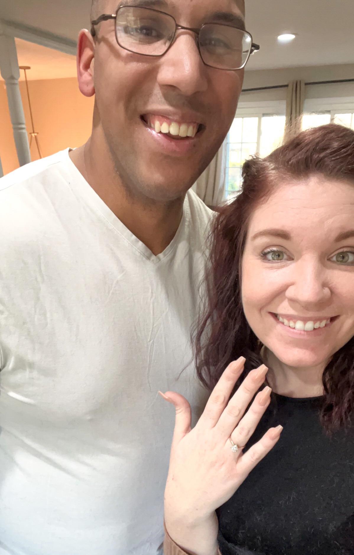 She said yes!!!