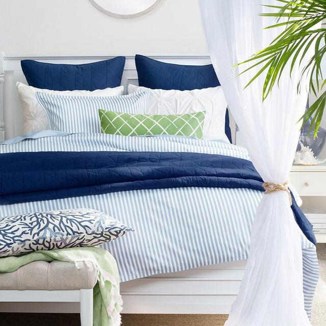 French Blue Larkin Duvet Cover - KING