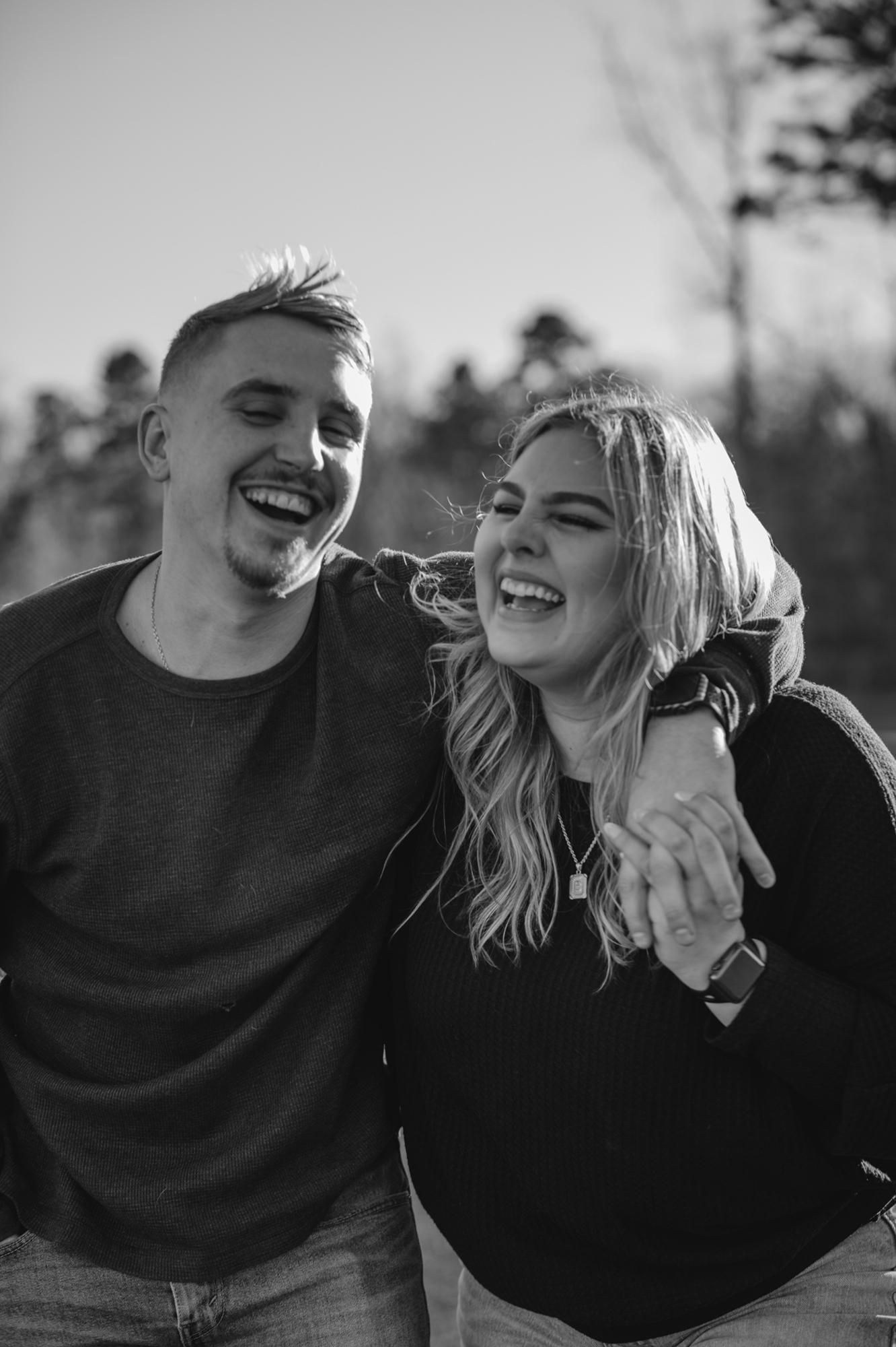 Our Engagement Session - Bailey Middle School, Cornelius NC - February 2022