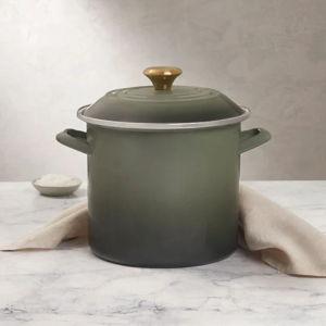 Le Creuset 8 Quart Stock Pot - Thyme Color