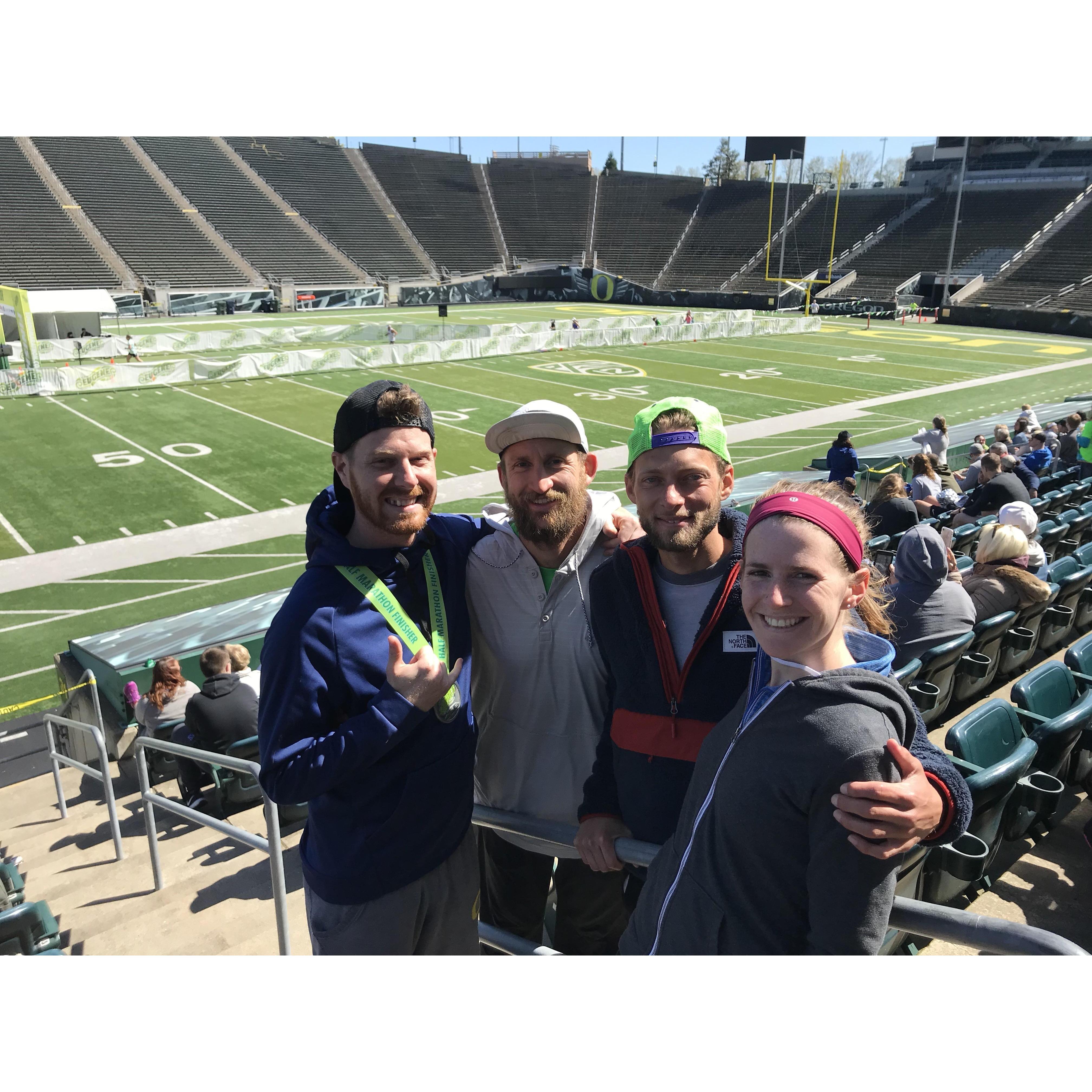 Eugene Marathon with friends!