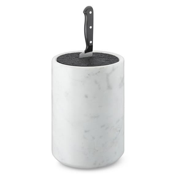 Marble Knife Holder with Kapoosh® Insert