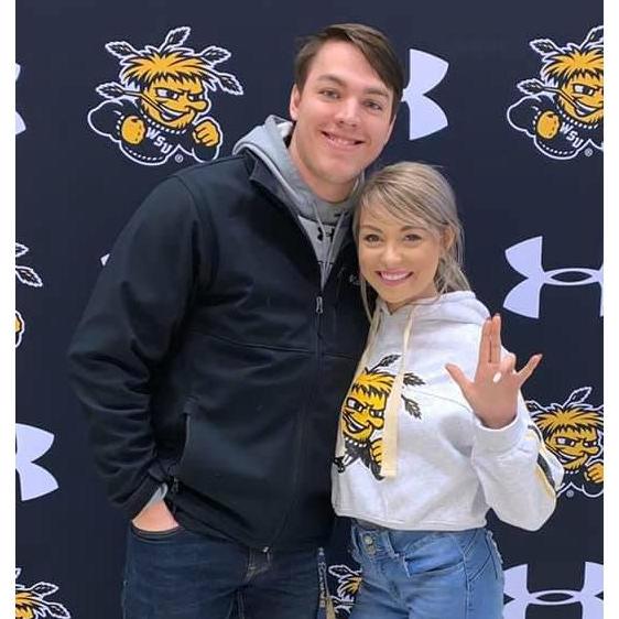 After Jacob was offered a job back in his hometown, the three moved to Wichita. Dallas began school at WSU. Go shox!