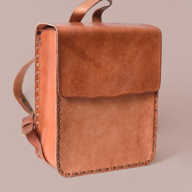 Leather Backpack for gallivanting