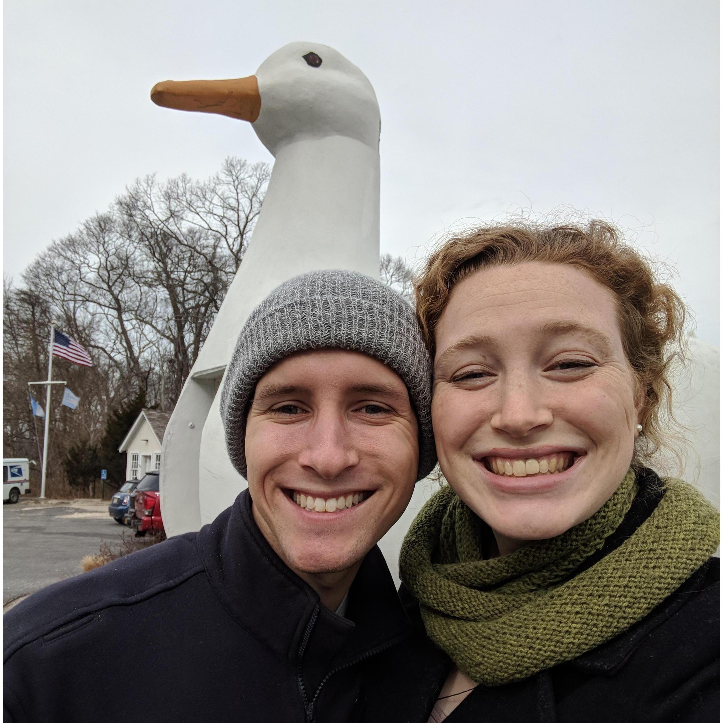 The Big Duck in Flanders, NY!