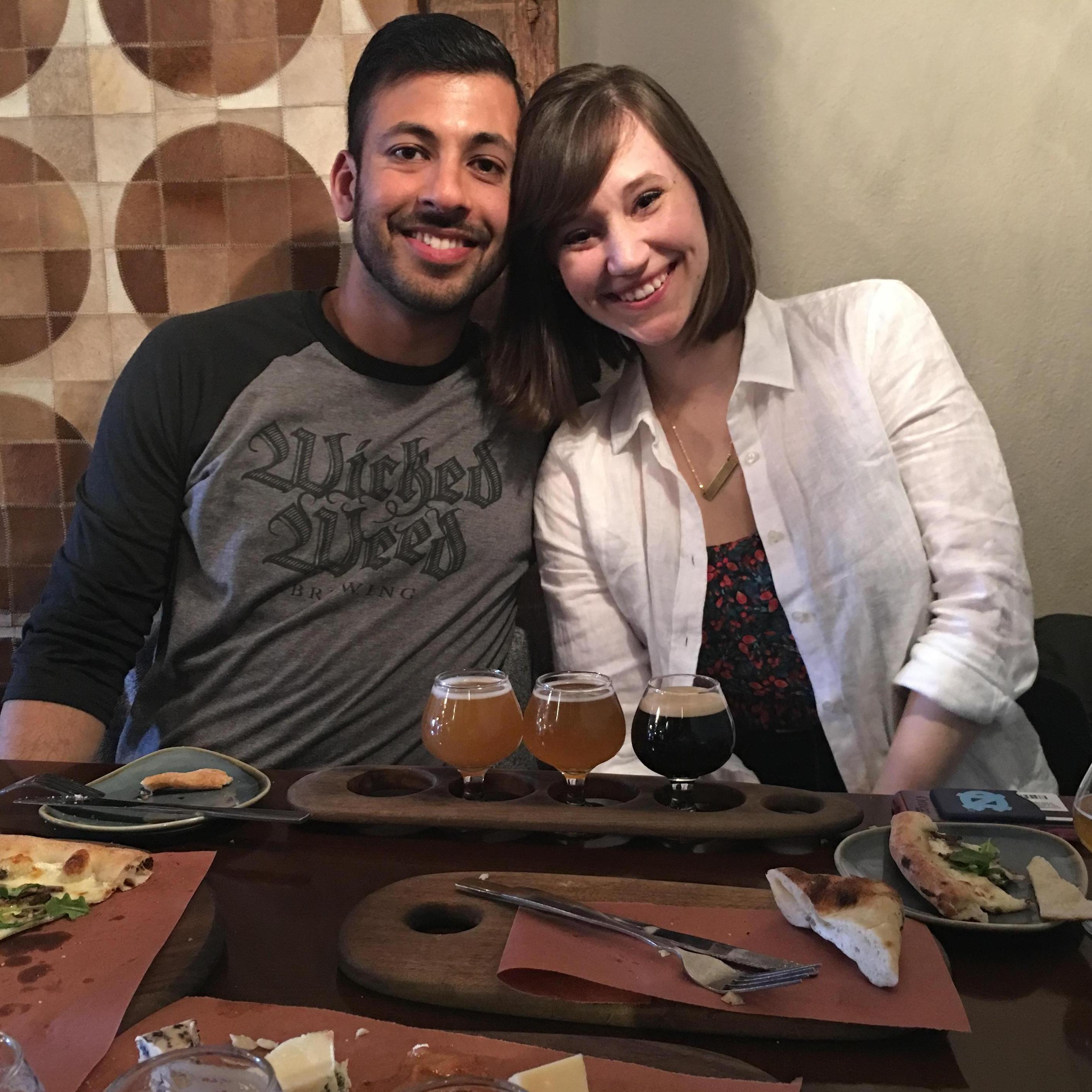Brewery hopping with Sarah's parents in PA