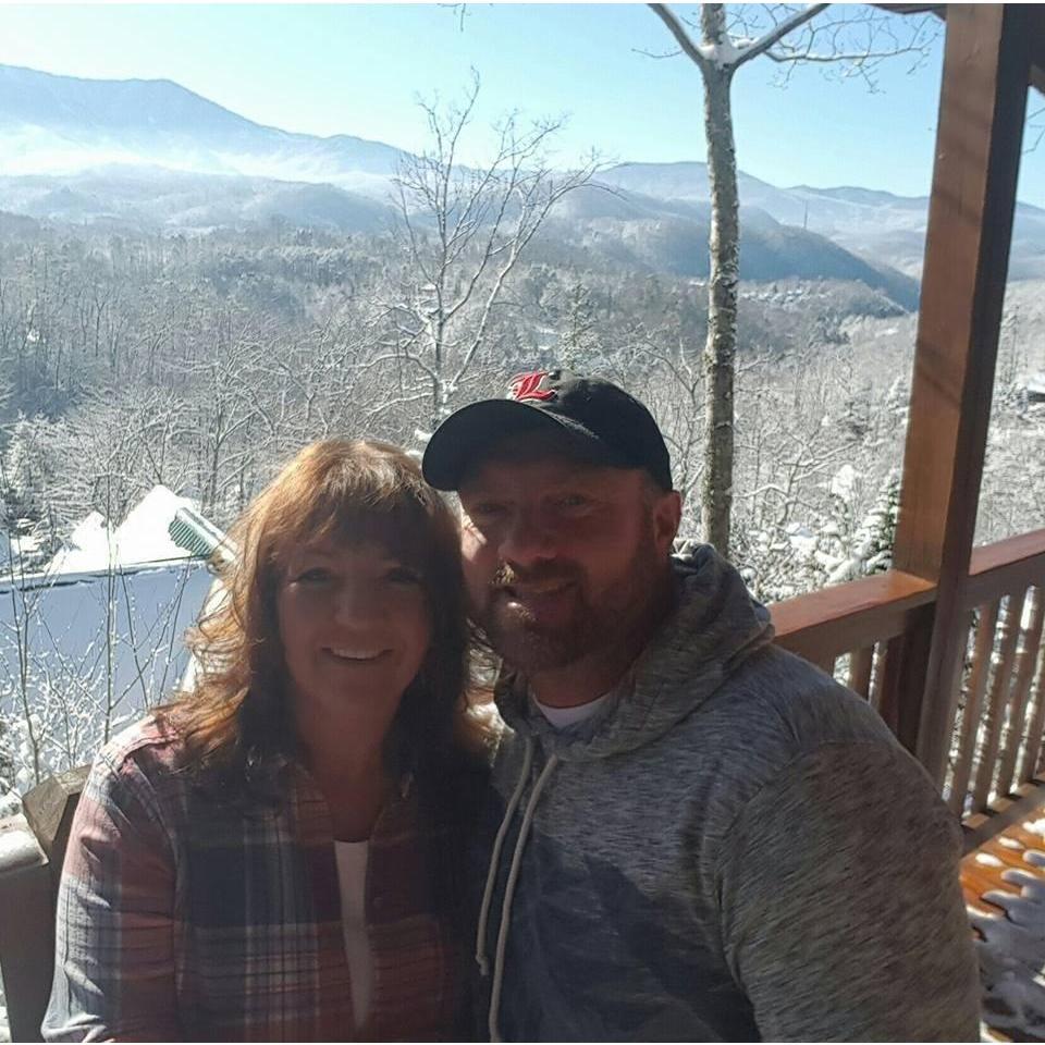 We drove through a snow storm on our second trip to Gatlinburg