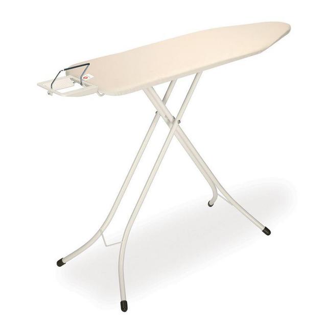 Brabantia Ironing Board with Steam Iron Rest, White