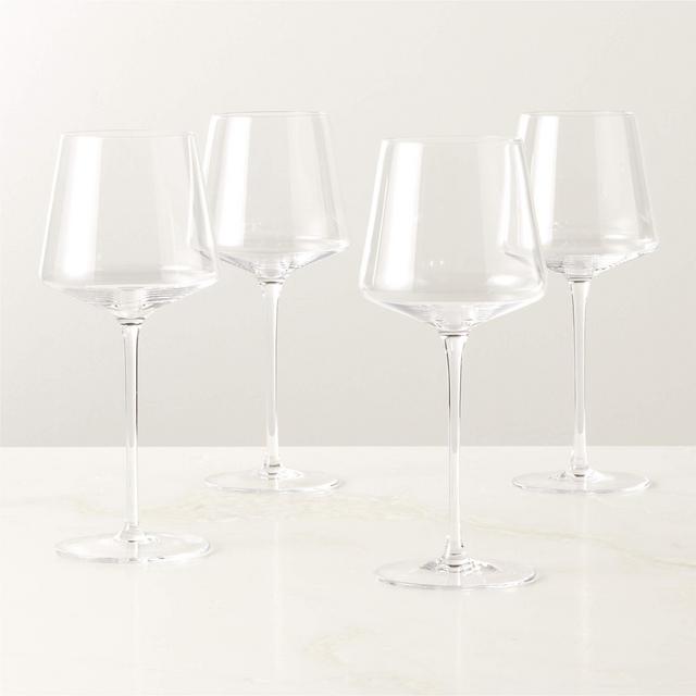 Muse Red Wine Glasses Set of 4