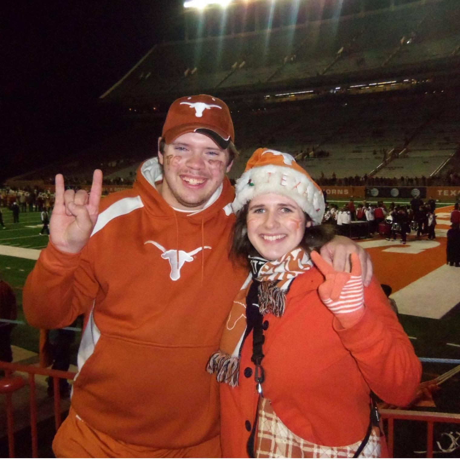Our first picture together. Thanksgiving 2013, just a few weeks into our relationship.