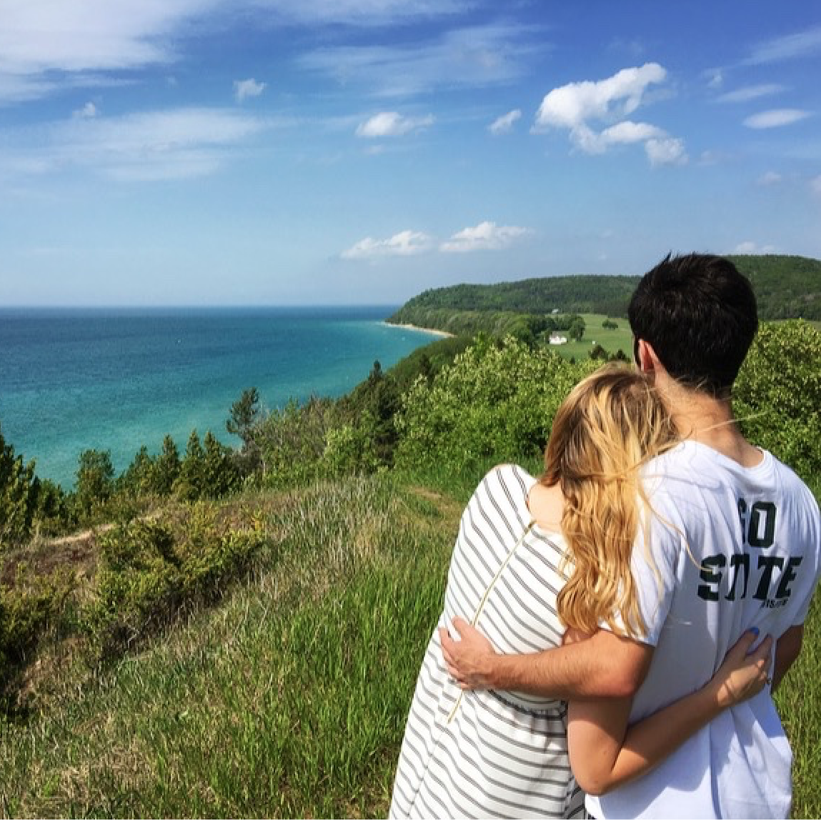 Summer 2016 - the exact spot where we would get engaged just over two years later!