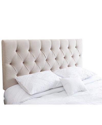 Jenelle Tufted Velvet Full/Queen Headboard