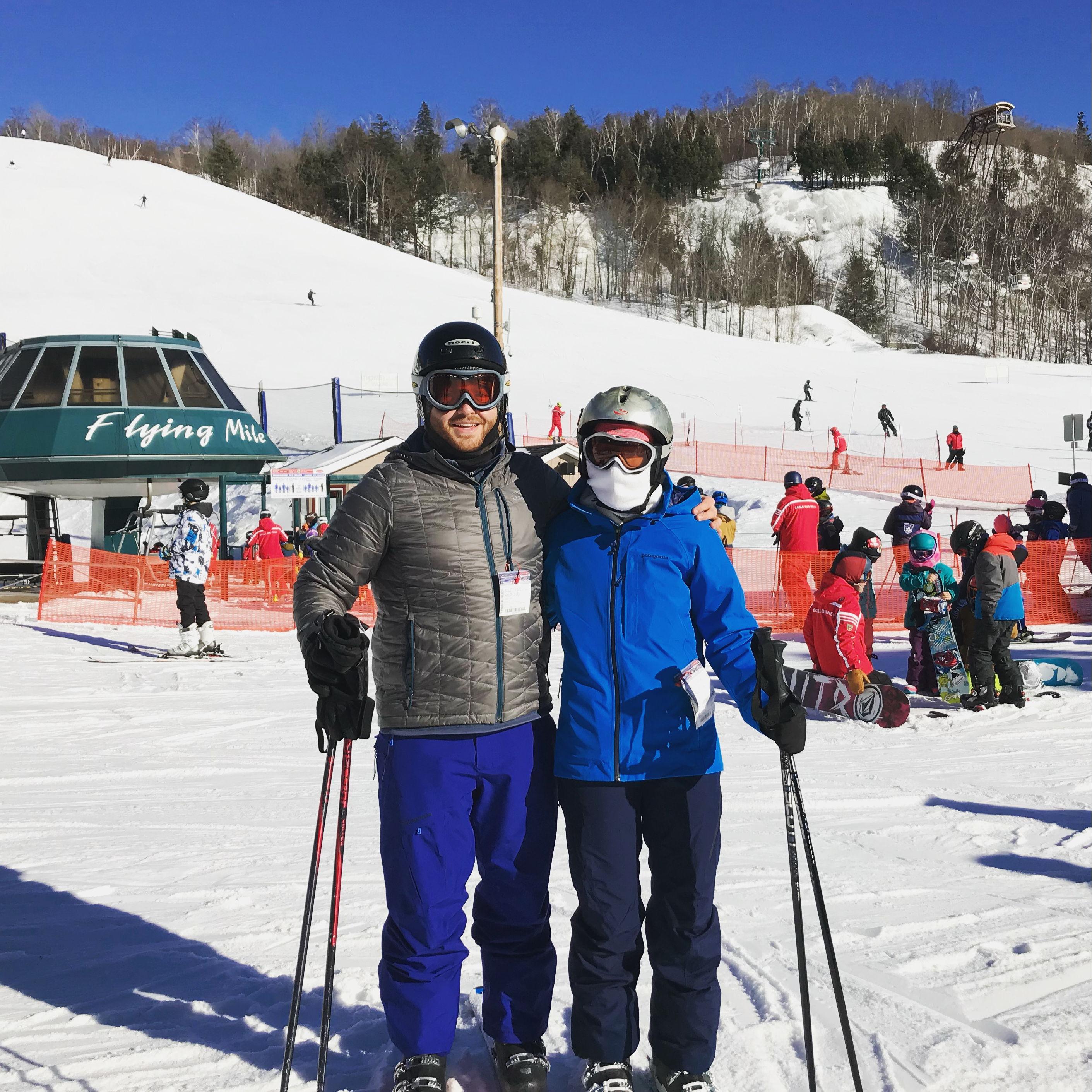 February 2018: First ski trip (where Katie taught Ken how to ski!)