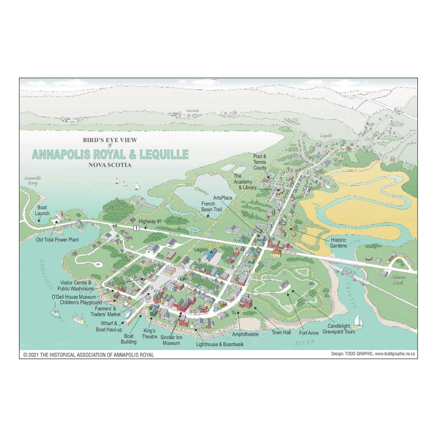 Annapolis Royal Map