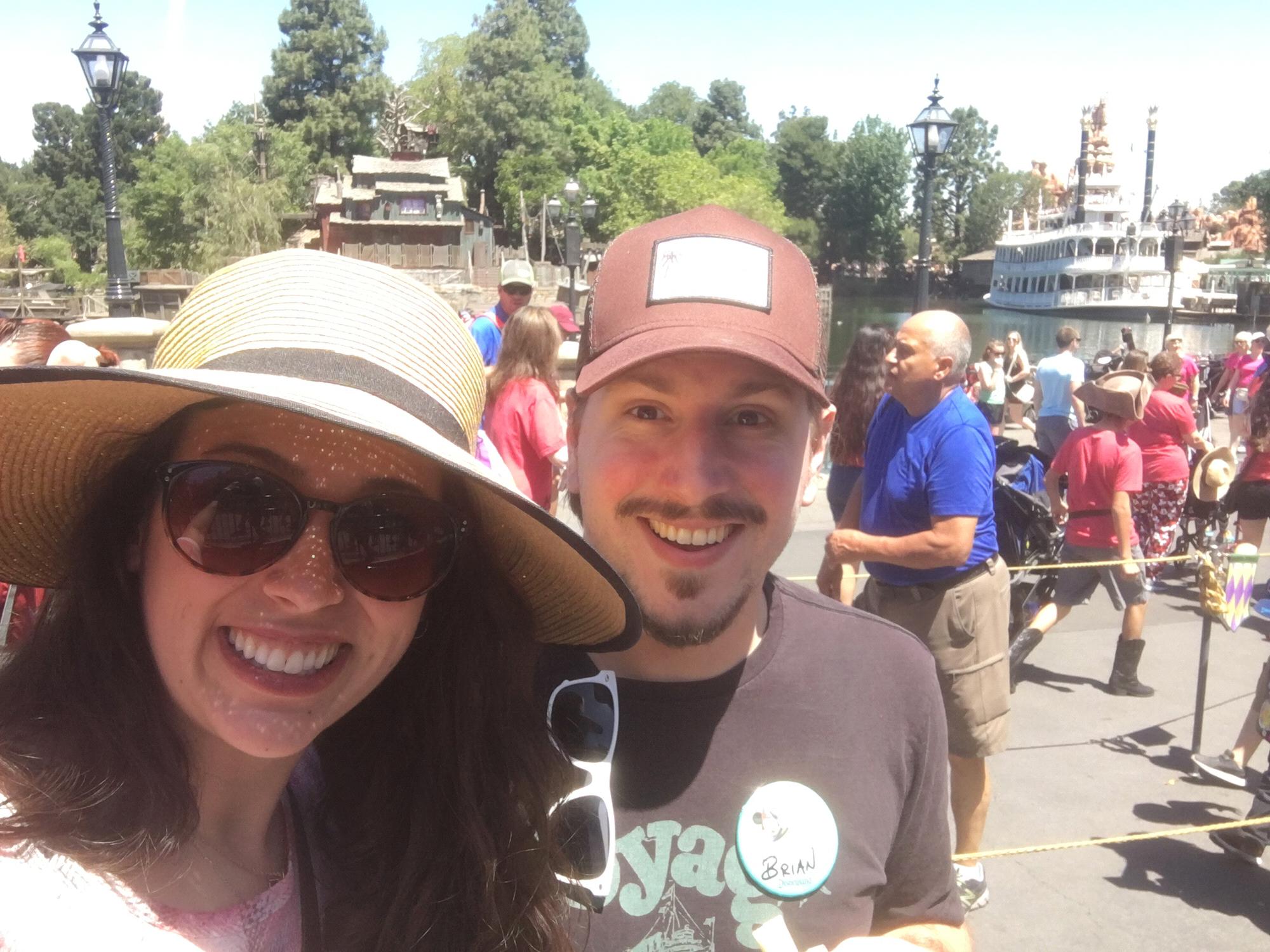 Disneyland can be quite the test of a relationship, and after a couple days, we didn’t want to leave!