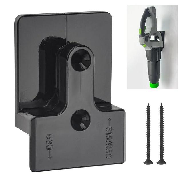 EZYPAK Blower Mounting Bracket for EGO 530, 615, 650, LB5300 Leaf Blower, with Blower Battery Bracket - Black