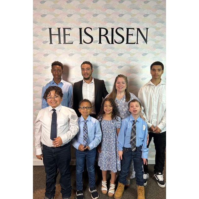 Our first family Easter together