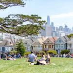 The Painted Ladies at Alamo Square