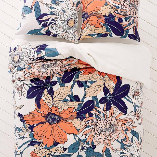 Botanical Scarf Duvet Cover