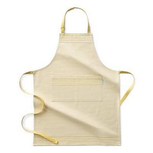 Williams Sonoma Bay Stripe Apron, Jojoba Yellow