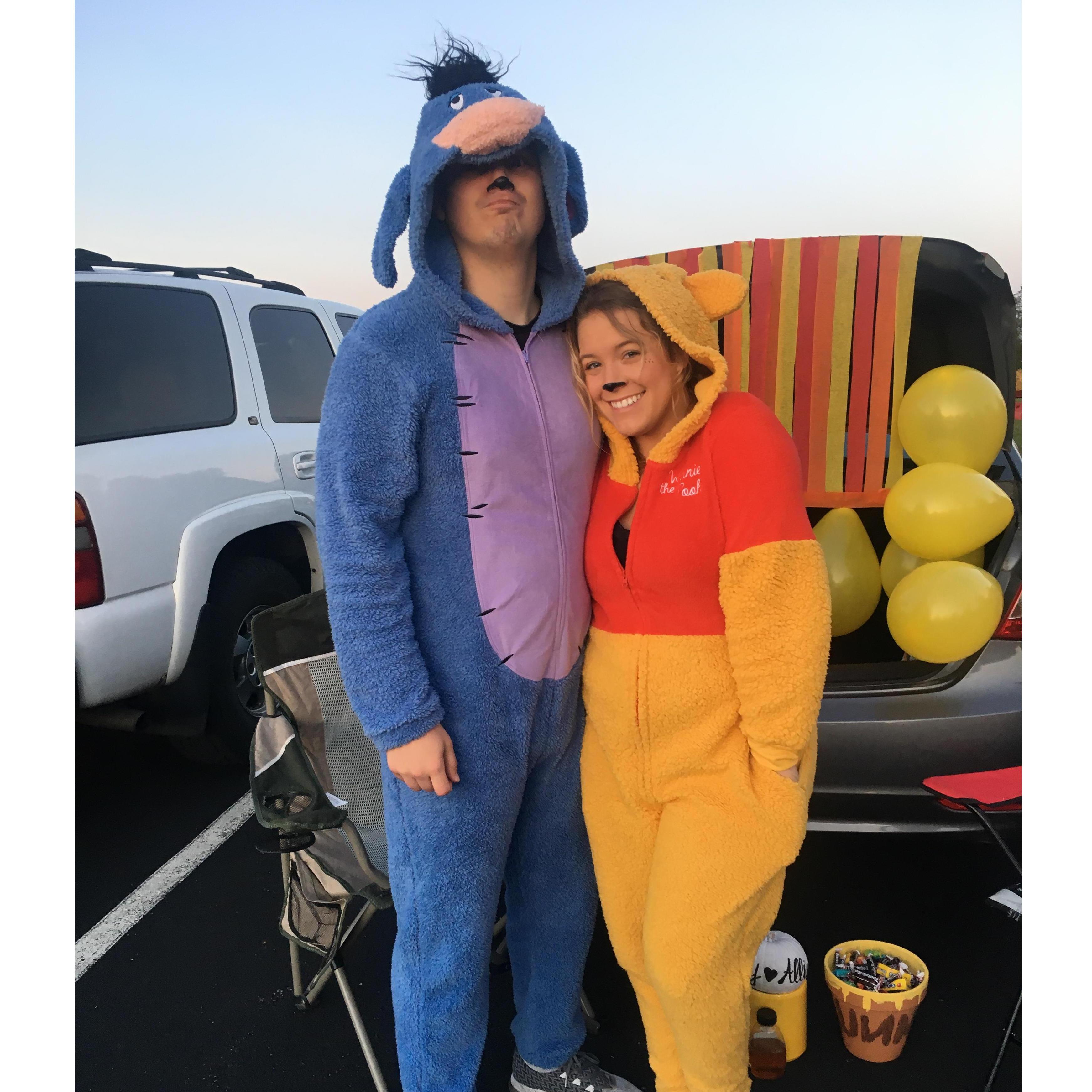 Eeyore and Pooh Bear.... Name a better duo, I'll wait.