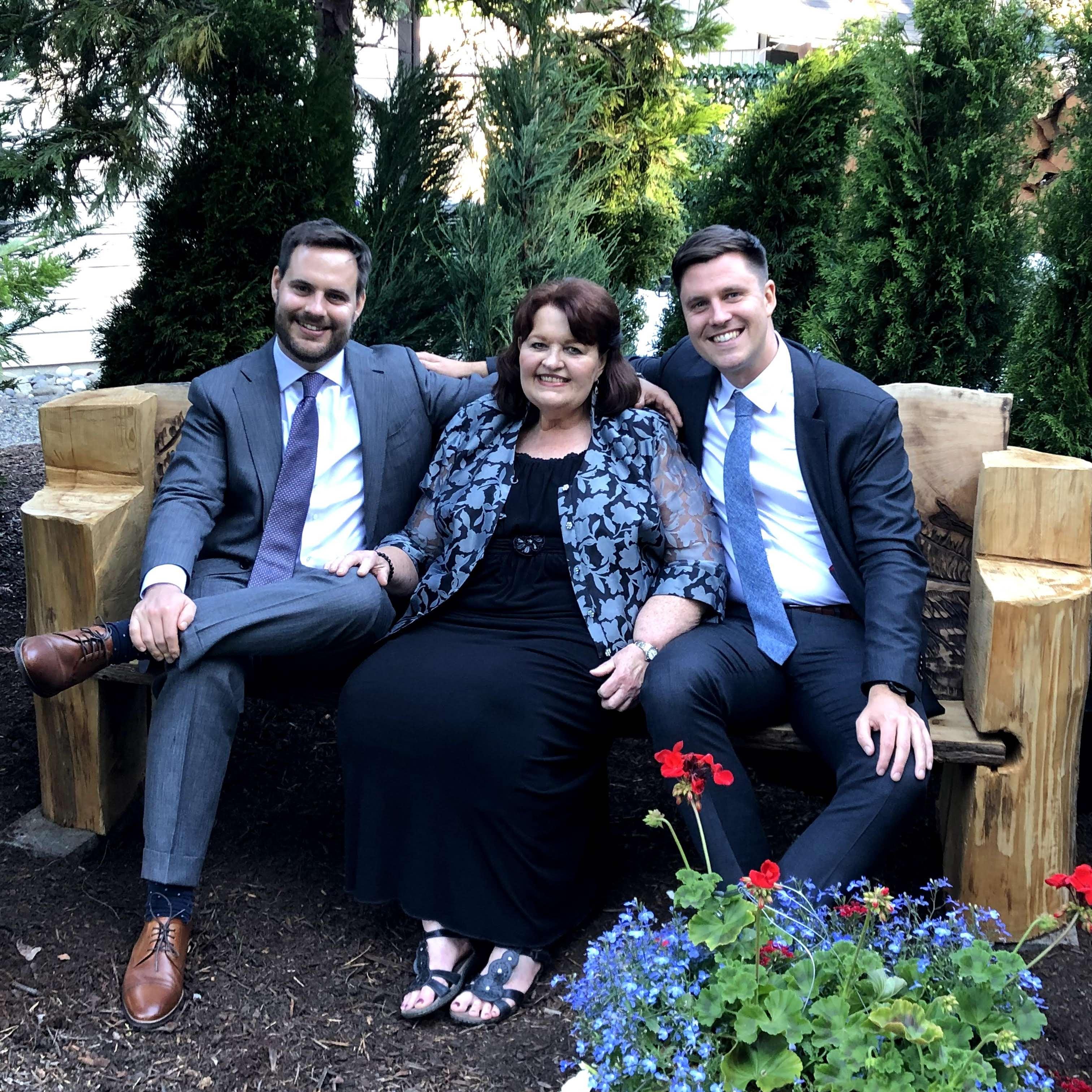 Mark, Mama Linda, and Jon. 2019.