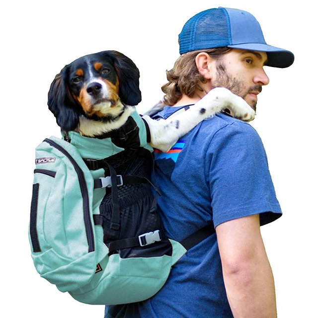 K9 Sport Sack | Dog Carrier Backpack for Small and Medium Pets | Front Facing Adjustable Dog Backpack Carrier | Fully Ventilated | Veterinarian Approved