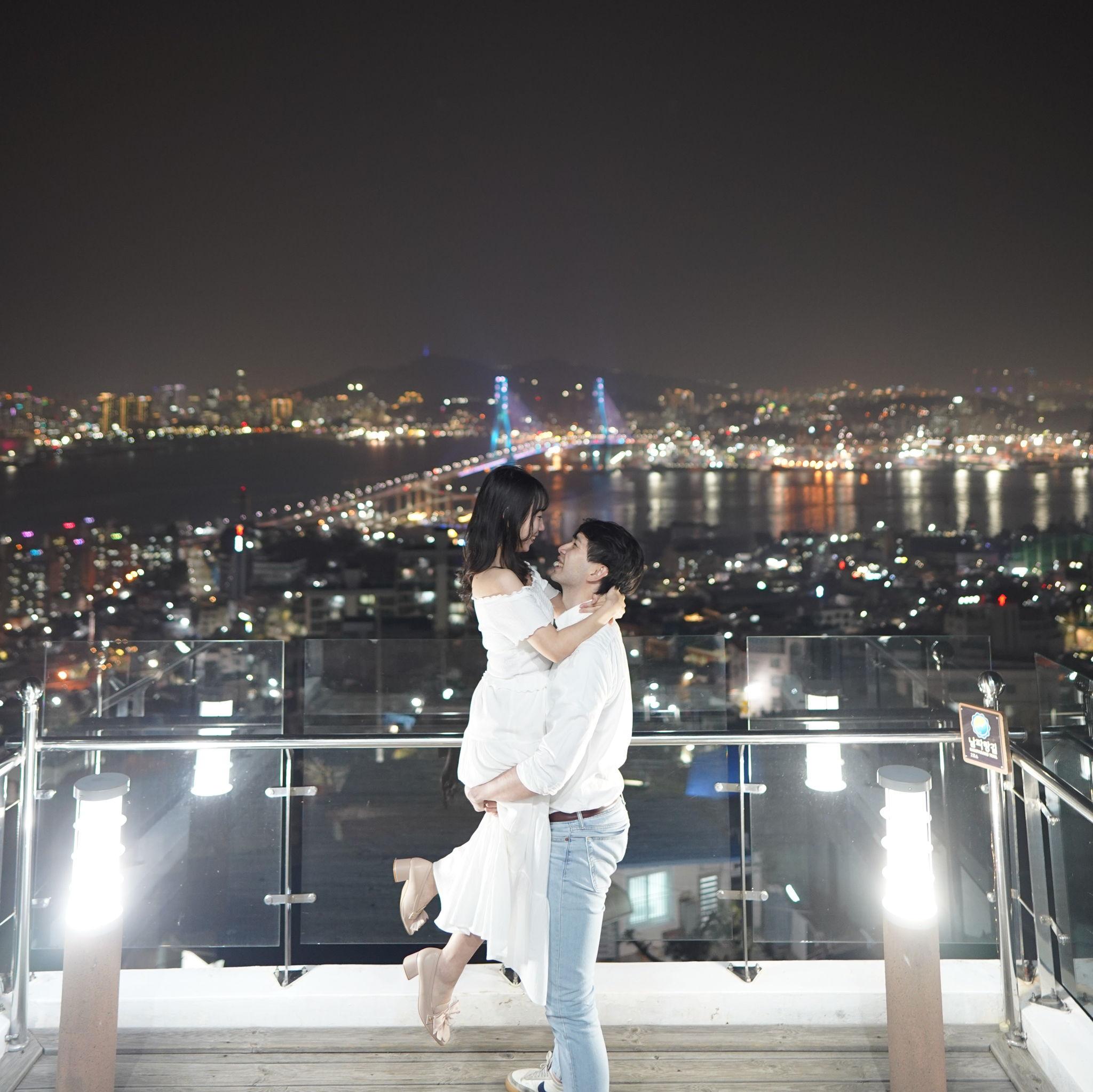 Engagement photoshoot in Busan, S. Korea