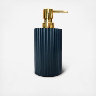 Elle Decor Ridges Resin Lotion Dispenser