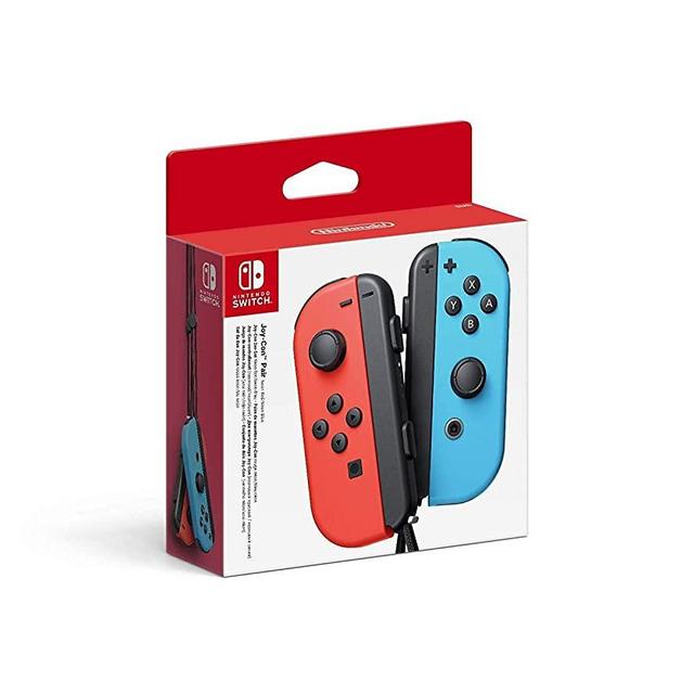 Nintendo Switch Joy-Con Controller Pair - Neon Red/Neon Blue