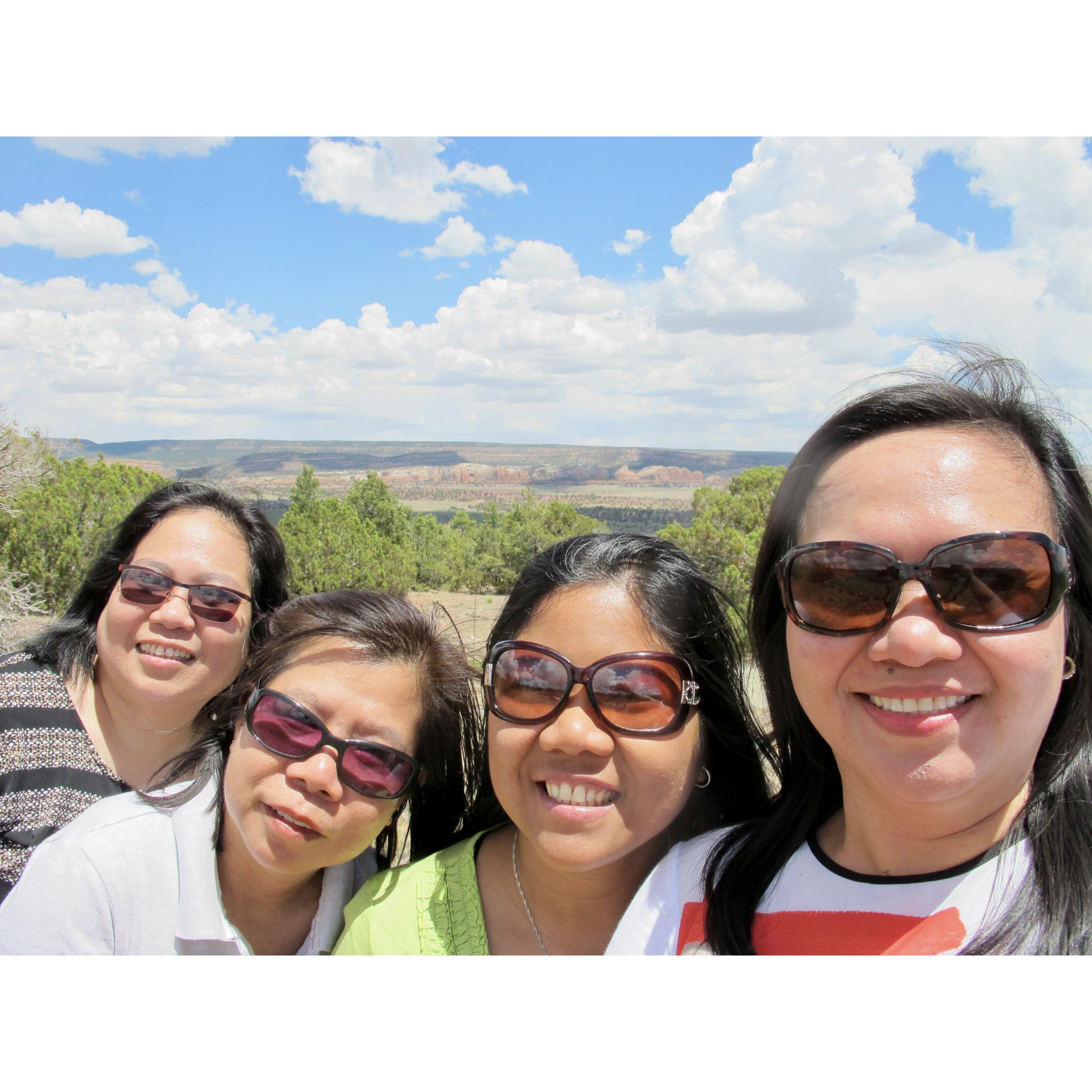 Terry, Nancy and Kathy
Window Rock, Arizona