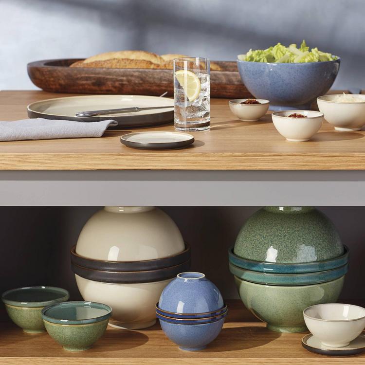 Lenox, Luna Mini 8-Piece Nesting Dinnerware Set, Service for
