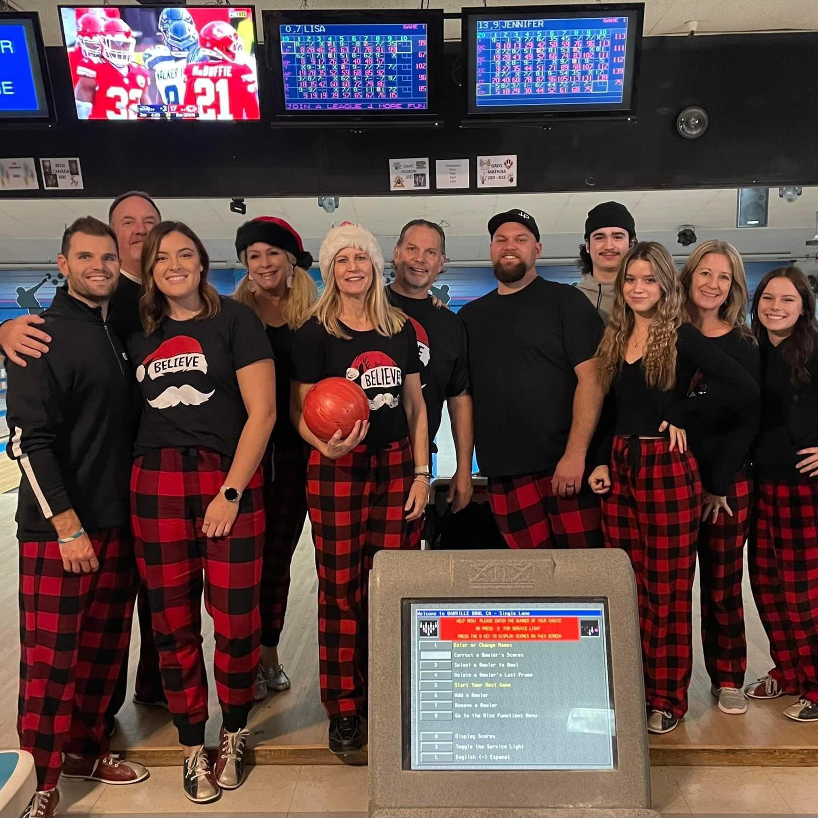 Christmas Eve Bowling