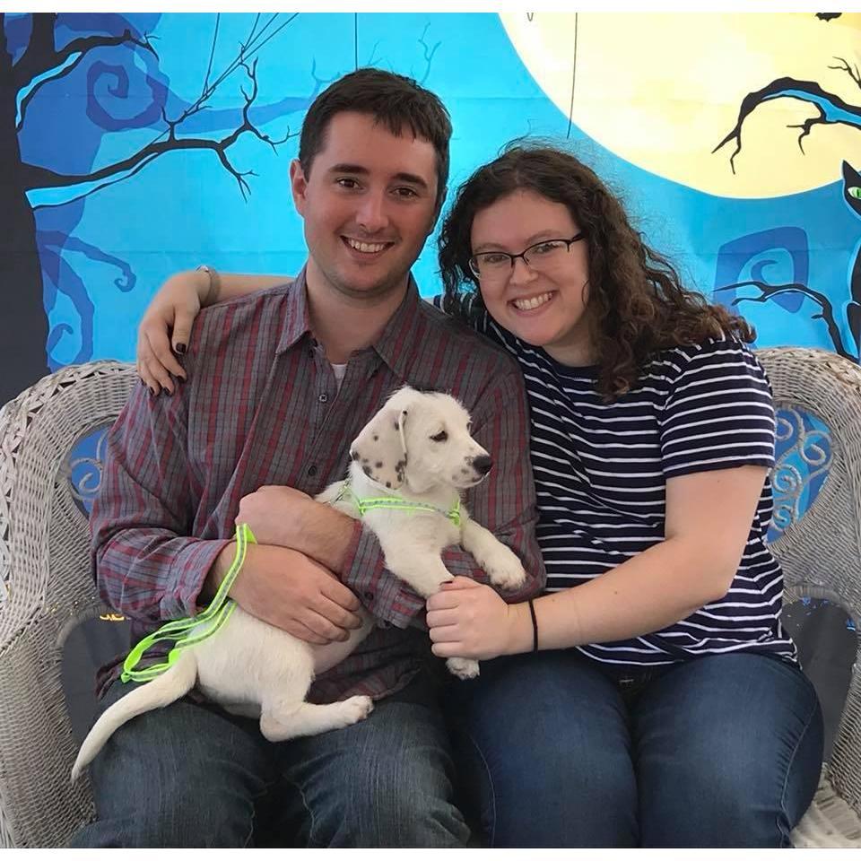 The day we adopted Bessie, October 28th, 2017!