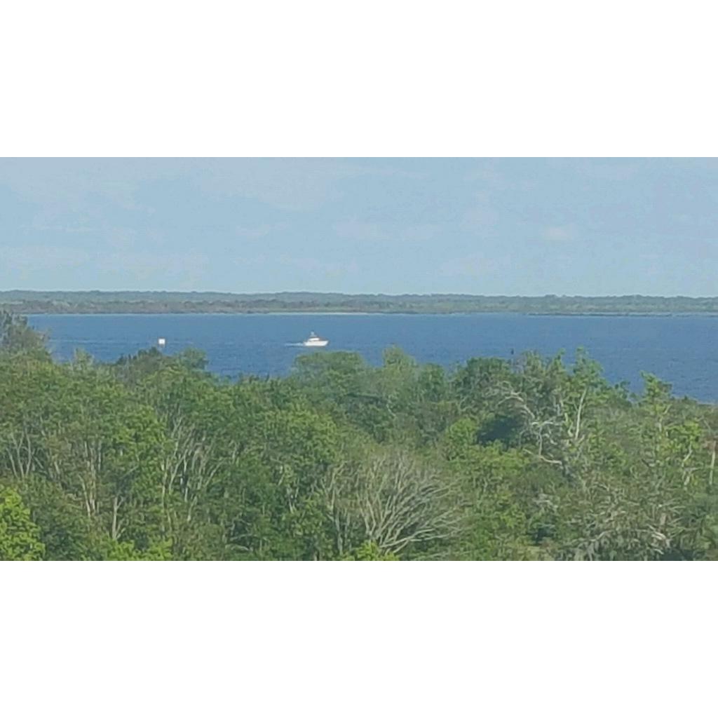 Underway, picture of Dolphin as taken from 5th floor Parrish Medical Center, Titusville, FL